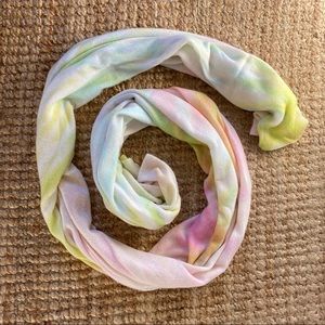 White + Warren Tie Dye Cashmere Travel Scarf
